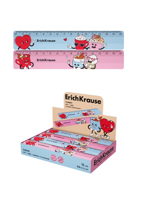 סרגל 15 ס"מ Yummy