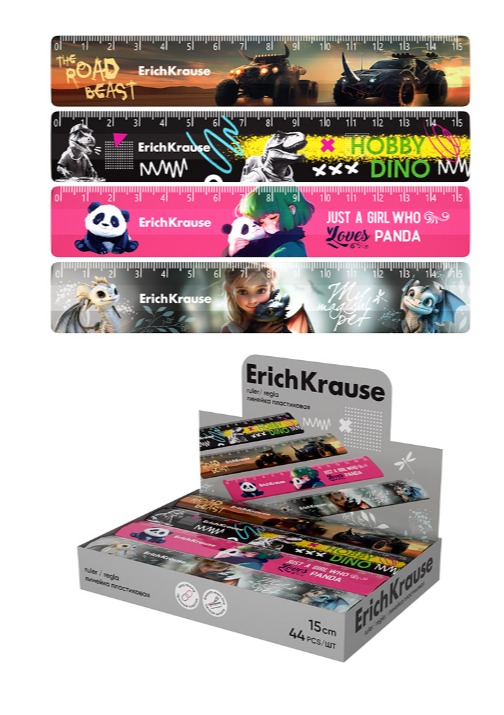 סרגל 15 ס"מ מותגים 2