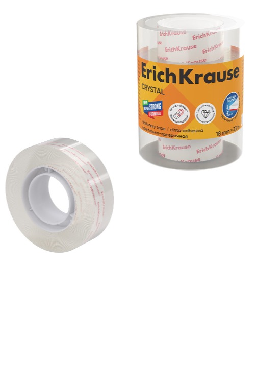 סרט הדבקה 18mmx33m (מארז 4 יח')