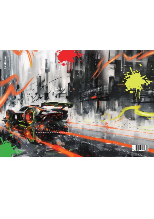 מארז 5+5 יח' עטיפות לספר גודל חוברת ADRENALINE SPEED