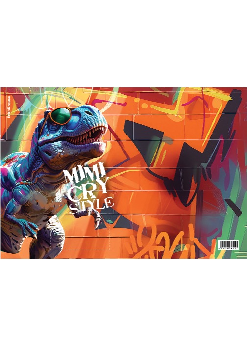 מארז 10+10 יח' עטיפות A5 למחברת DINO ART