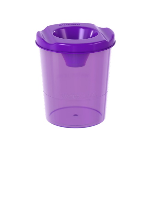 כוס למברשת סגול