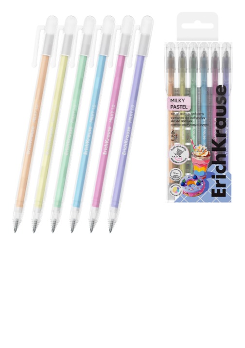 עט גיל אקרילק MILKY 6 צבעים