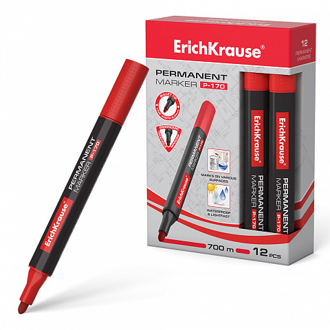 טוש אדום P-170