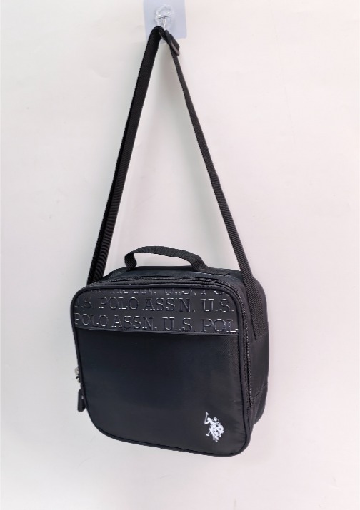 US POLO RANK תיק קופסת אוכל שחור