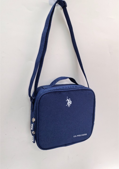 US POLO HOSVE תיק קופסת אוכל כחול
