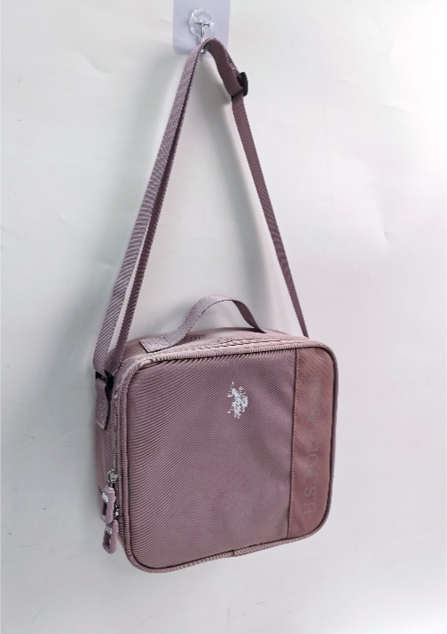 US POLO AXE תיק קופסת אוכל ורוד