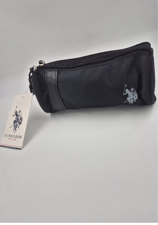 US POLO   קלמר שחור עגול