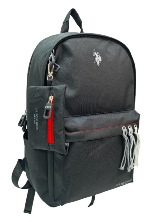US POLO LORIN תיק וקלמר שחור