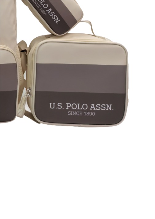 US POLO SWIG תיק קופסת אוכל קרם